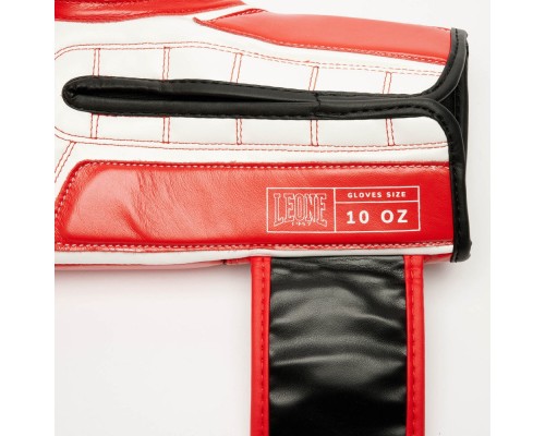 Боксерські рукавички Leone GN208 Iconic Red 16 унцій (GN208_Red_16oz)