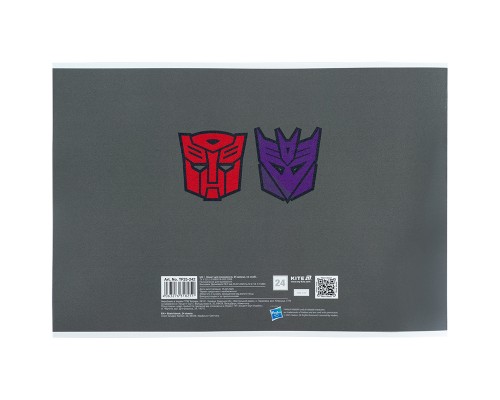 Альбом для малювання Kite Transformers, 24 аркуша (TF25-242)