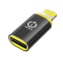 Перехідник USB-C F to Lightning M 30W black XoKo (AC-033)