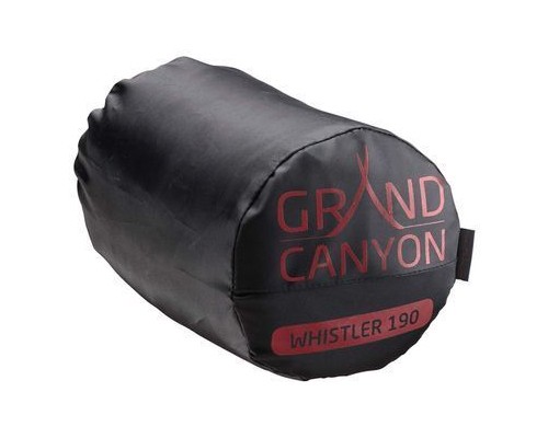 Спальний мішок Grand Canyon Whistler 190 13°C Red Dahlia Left (340001) (DAS303319)