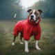Дощовик для тварин WAUDOG Clothes водонепроникний S40 червоний (19863)