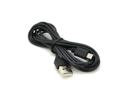 Дата кабель USB 2.0 AM to Mini 5P 2.0m black Voltronic (YT-C/AM-2MnB/27537)