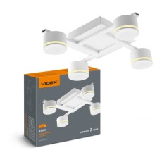 Світильник Videx під лампу 4xGX53 (VL-SPF31-4W)