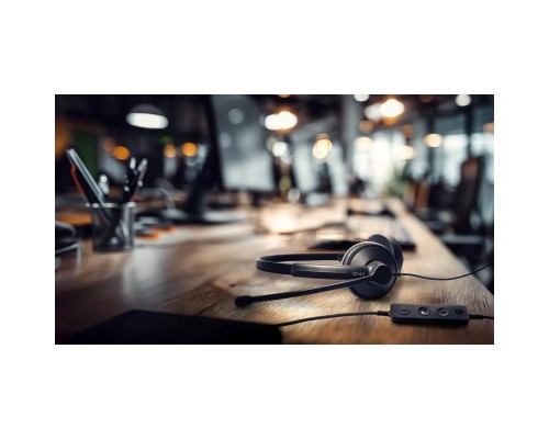 Навушники Epos Impact 100 MS Stereo USB-C+A Black (1001421)