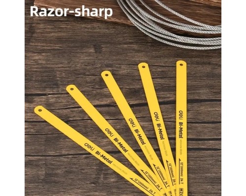 Полотно Deli бiметалеве #24T, M2+D6A (EDL353410A)