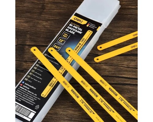 Полотно Deli бiметалеве #24T, M2+D6A (EDL353410A)