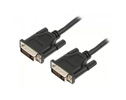 Кабель мультимедійний DVI to DVI 24+1pin, 2.0m Viewcon (VD 105-2м.)