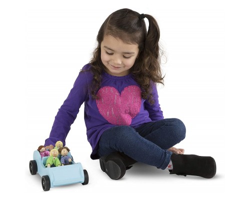 Розвиваюча іграшка Melissa&Doug Дорожная машинка с куклами (MD2463) Розвиваюча іграшка Melissa&Doug Дорожная машинка с куклами (MD2463)