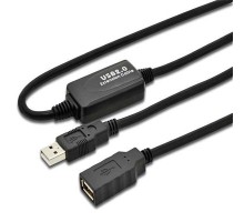 Дата кабель USB 2.0 AM/AF 10.0m active Digitus (DA-73100-1)