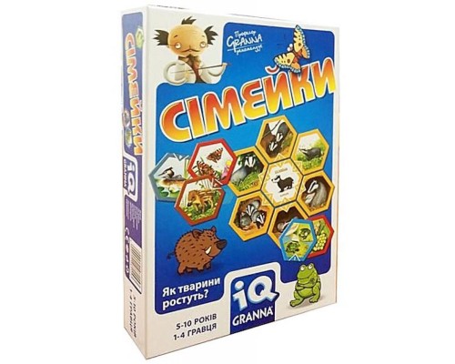 Настільна гра Granna IQ Семейки (81503)