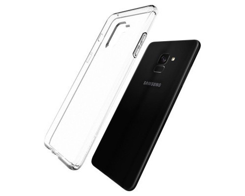 Чохол до мобільного телефона для SAMSUNG Galaxy A8 Plus 2018 Clear tpu (Transperent) Laudtec (LC-A73018BP)