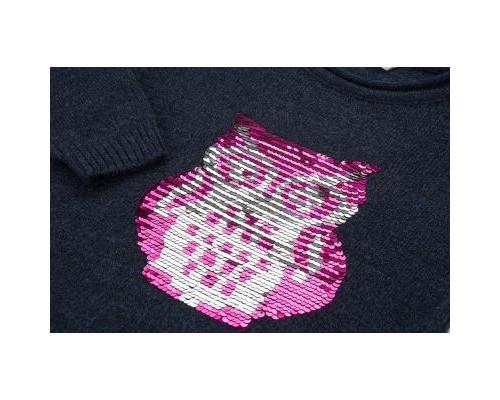 Кофта дитяча Breeze з совою (T-176-98G-blue)