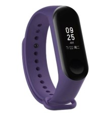 Ремінець до фітнес браслета BeCover Silicone для Xiaomi Mi Band 3/4 Purple (704129)