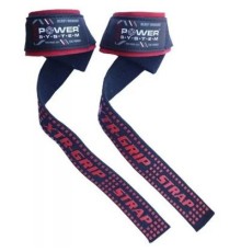 Кистьові лямки Power System XTR-Grip Straps Black/Red (PS-3430_Black-Red)