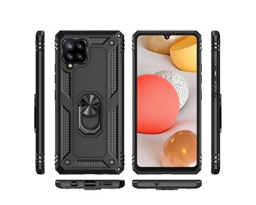 Чохол до мобільного телефона BeCover Military Samsung Galaxy A12 SM-A125 Black (705640)