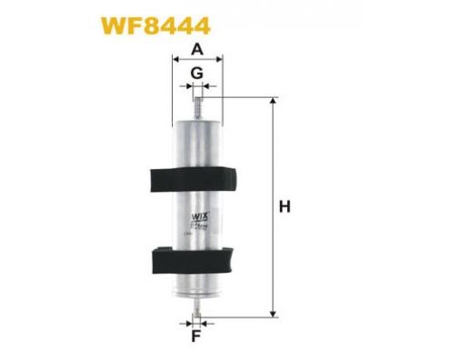 Фільтр паливний Wixfiltron WF8444