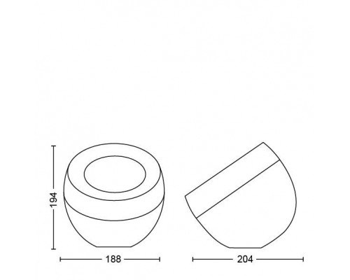 Настільна лампа Philips Hue Iris, Color, BT, DIM, біла (929002376101)