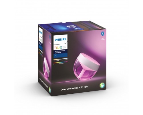 Настільна лампа Philips Hue Iris, Color, BT, DIM, біла (929002376101)