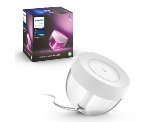 Настільна лампа Philips Hue Iris, Color, BT, DIM, біла (929002376101)
