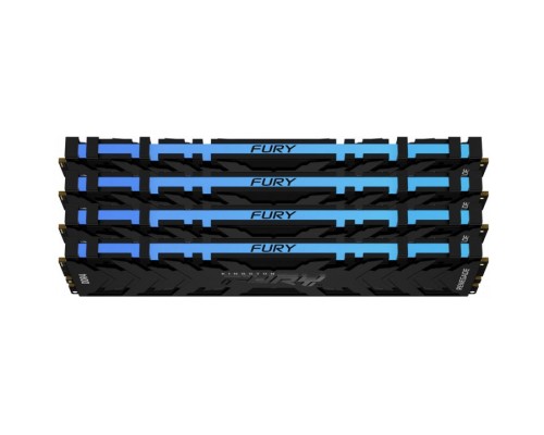 Модуль пам'яті для комп'ютера DDR4 32GB (4x8GB) 3600 MHz Renegade RGB Black Kingston Fury (ex.HyperX) (KF436C16RBAK4/32) Модуль пам'яті для комп'ютера DDR4 32GB (4x8GB) 3600 MHz Renegade RGB Black Kingston Fury (ex.HyperX) (KF436C16RBAK4/32)