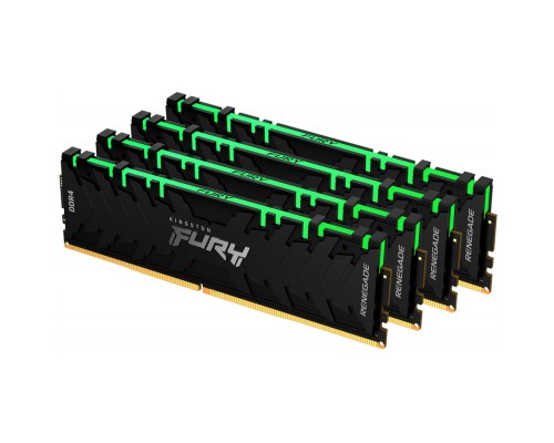 Модуль пам'яті для комп'ютера DDR4 32GB (4x8GB) 3600 MHz Renegade RGB Black Kingston Fury (ex.HyperX) (KF436C16RBAK4/32) Модуль пам'яті для комп'ютера DDR4 32GB (4x8GB) 3600 MHz Renegade RGB Black Kingston Fury (ex.HyperX) (KF436C16RBAK4/32)