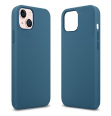 Чохол до мобільного телефона MakeFuture Apple iPhone 13 mini Premium Silicone Blue Jay (MCLP-AI13MBJ)