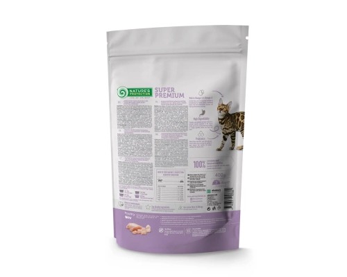 Сухий корм для кішок Nature's Protection Sensitive Digestion Adult 400 г (NPS45766) Сухий корм для кішок Nature's Protection Sensitive Digestion Adult 400 г (NPS45766)