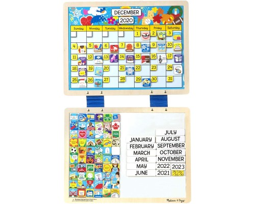 Ігровий набір Melissa&Doug Вічний магнітний календар (MD5058) 
