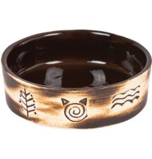 Посуд для котів Природа Миска «Етно» 200 мл (4823082418688)
