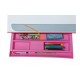 Парта Evo-kids Darwin Blue з полицею (Evo-502 B+полка Evo-513)