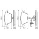 Гальмівні колодки Bosch 0 986 494 283