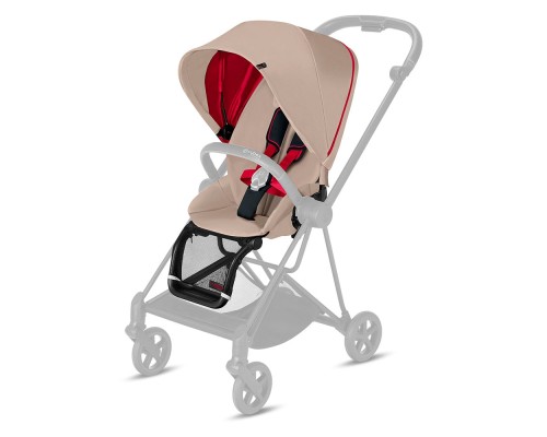 Набір текстилю для коляски Cybex Mios Ferrari Silver Grey light grey (519002729)