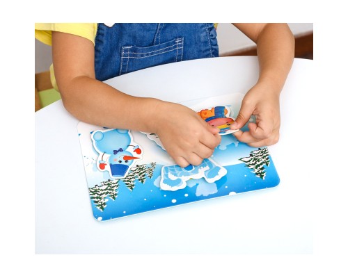 Розвиваюча іграшка Vladi Toys Гра з липучками Яка пора року (укр) (VT1302-25)