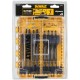 Набір свердл DeWALT перових EXTREME IMPACT по дереву, 9 шт, кейс Tough Case (DT70751)