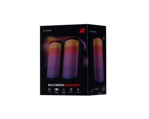 Акустична система 2E PCS231 RGB Matrix USB Black (2E-PCS231BK) 