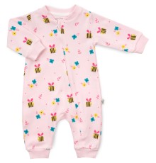 Чоловічок дитячий Tongs трикотажний на блискавці (3635-68G-pink)