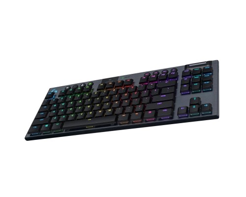 Клавіатура Logitech G915 TKL Tenkeyless Lightspeed Wireless RGB GL Clicky UA Carbon (920-009537)