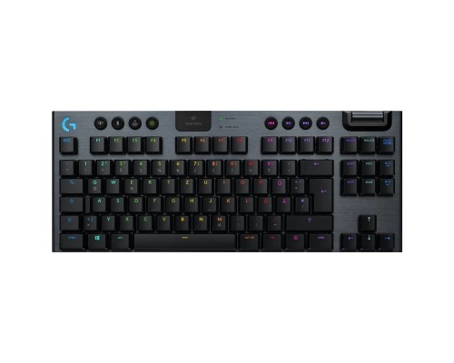Клавіатура Logitech G915 TKL Tenkeyless Lightspeed Wireless RGB GL Clicky UA Carbon (920-009537)