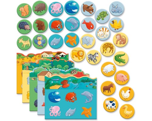 Настільна гра Djeco Дитяче лото Тварини (DJ08120)