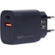 Зарядний пристрій Gembird USB-A + USB-C (PD 18W + QC3.0 18W) (TA-UQC3-03)