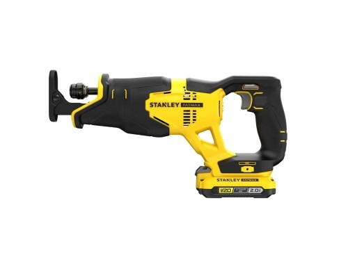 Шабельна пила Stanley FatMax,18V(V20)Li-Ion, 2x2Ah, 3.000 хід/хв, 4,85кг (SFMCS300D2K)