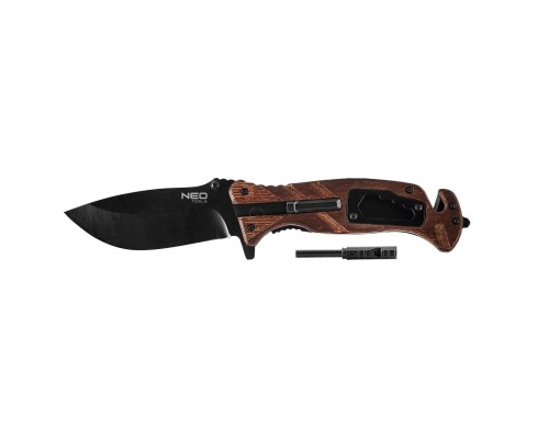 Ніж Neo Tools 6 в 1 220/90 мм (63-107)