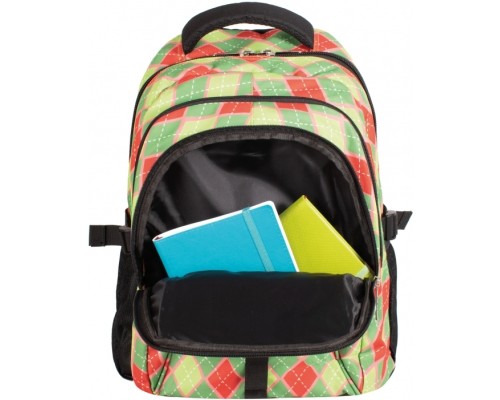 Рюкзак шкільний Cool For School 42 x 28 x 18 см 21 л Зелено-червоний (CF86305) Рюкзак шкільний Cool For School 42 x 28 x 18 см 21 л Зелено-червоний (CF86305)