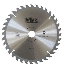 Диск пильний Werk по дереву - 185х20 40 зуб. (36105)