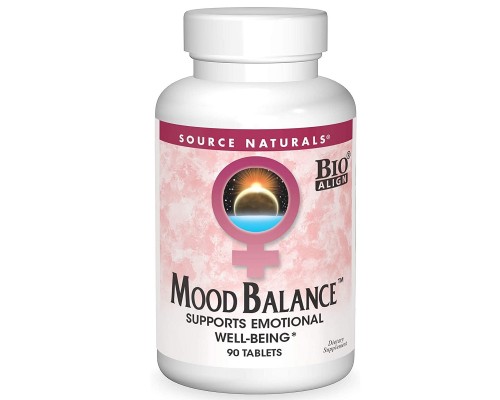 Вітамінно-мінеральний комплекс Source Naturals Баланс настрою, Eternal Woman Mood Balance, 90 таблеток (SN1007)