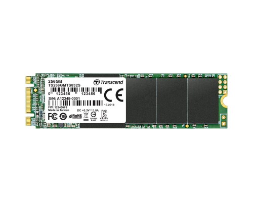 Накопичувач SSD M.2 2280 256GB Transcend (TS256GMTS832S)