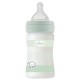Пляшечка для годування Chicco Well-Being Colors з силіконовою соскою 0м+ 150 мл (28711.31)