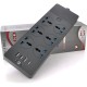 Мережевий фільтр живлення Voltronic TВ-Т12, 6роз, 4*USB Black (ТВ-Т12-Black)