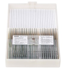 Набір мікропрепаратів Konus Загальна Біологія Зоологія, безхребетні і комахи 25 шт (4977)