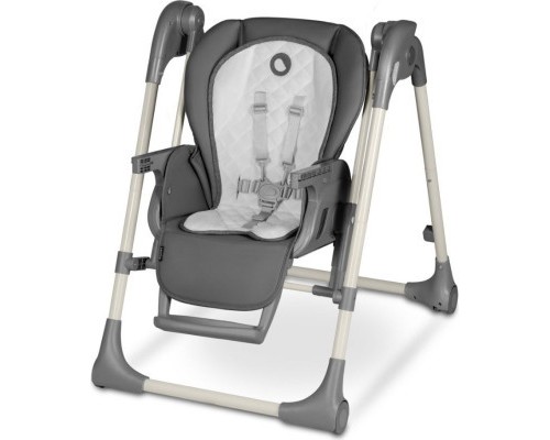 Стілець для годування Lionelo 2 в 1 Laurice Grey Stone з функцією гойдалки (LO-LAURICE GREY STONE)
